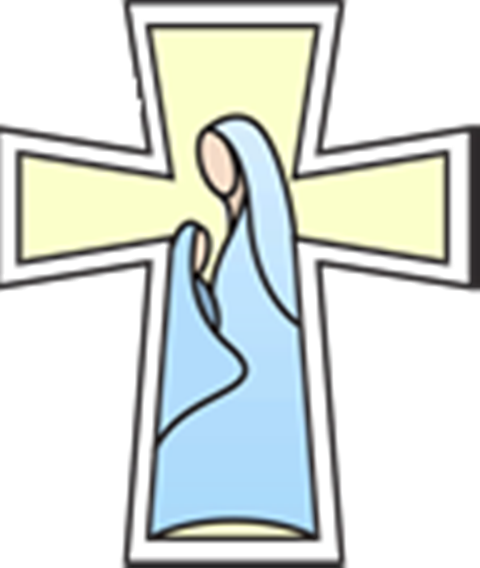 Oll Logo - Our Lady Of Lourdes Symbol (480x568)