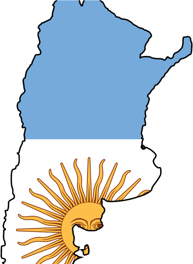 Argentina-flag-map Greeting Cards (850x849)