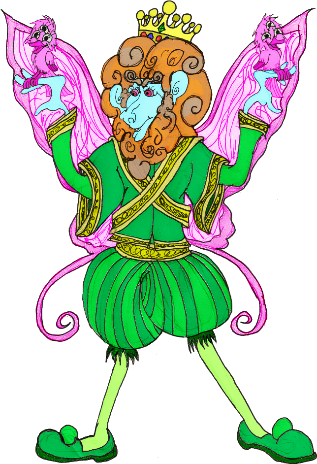 Now Is The Turn Of The Noble King Duncan - Cartoon (657x960)