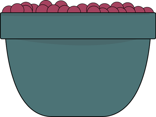 Cranberry Sauce - Cranberry Sauce Clipart (550x412)