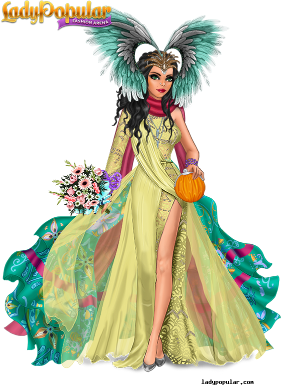 Picture - Lady Popular (600x800)