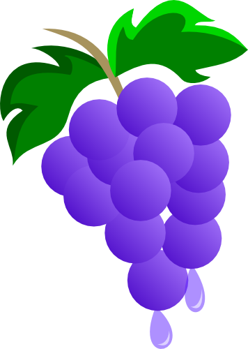 Cartoon Grape Juice - Mlp Grape Cutie Mark (356x500)