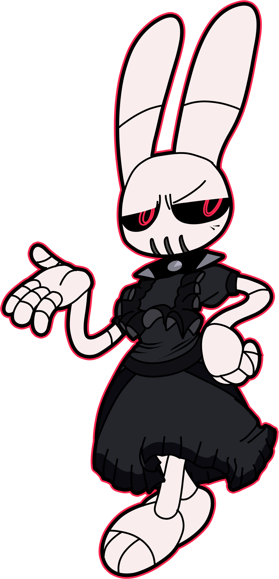 Gothic Lolita Mercury - Cartoon (941x1952)