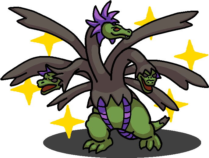 Flower Animated Cartoon Clip Art - King Ghidorah Pokemon (800x600)