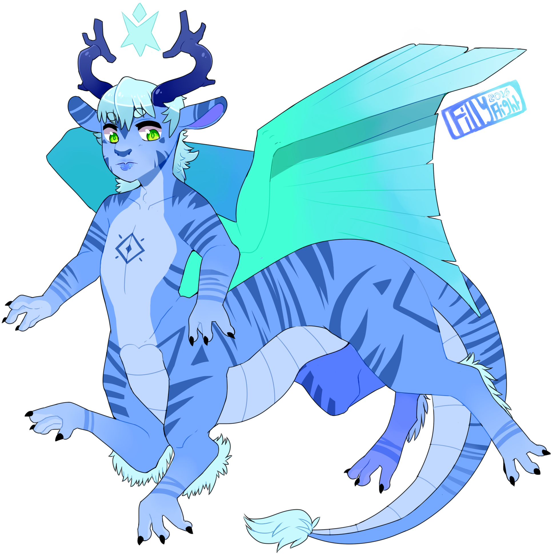 [flight Rising] Arc - Cartoon (2200x1990)