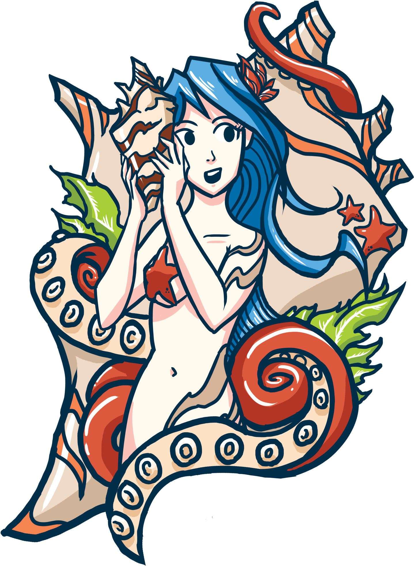 Cartoon Organism Legendary Creature Clip Art - Illustration (1714x2142)