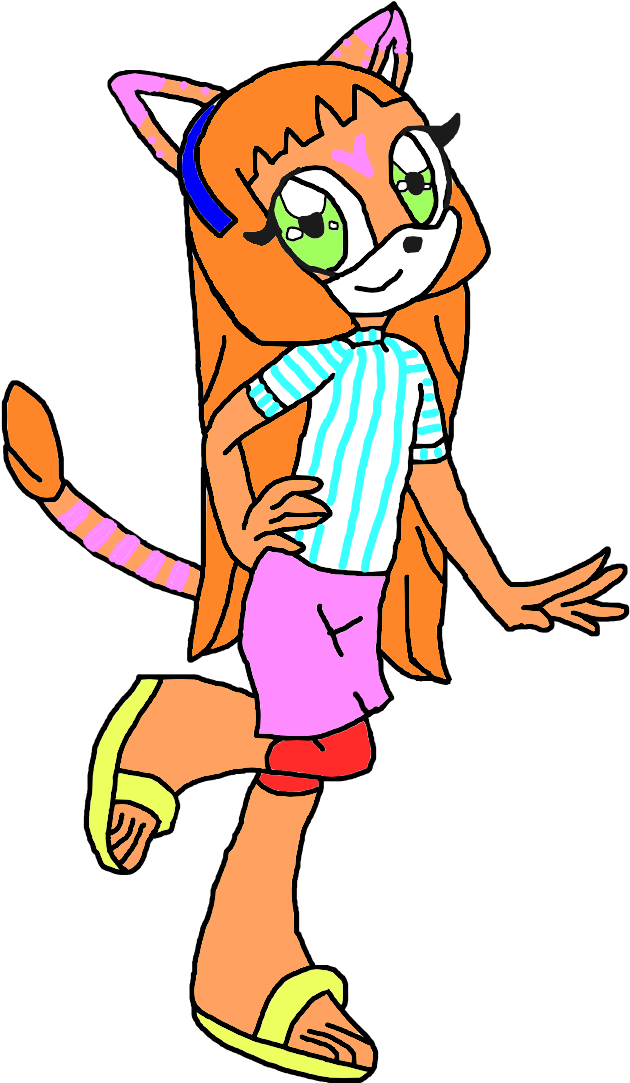 Adorable Little Liger By Erik The Okapi - Okapi (698x1145)