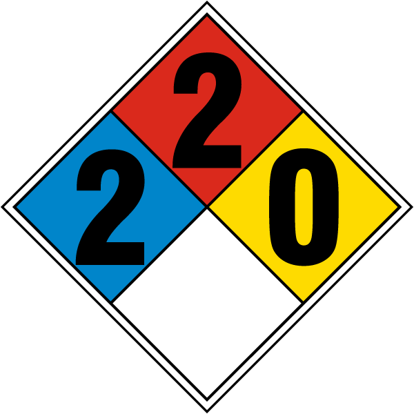 Nfpa Diamond 2 2 - Nfpa Diamond 1 3 0 (600x600)