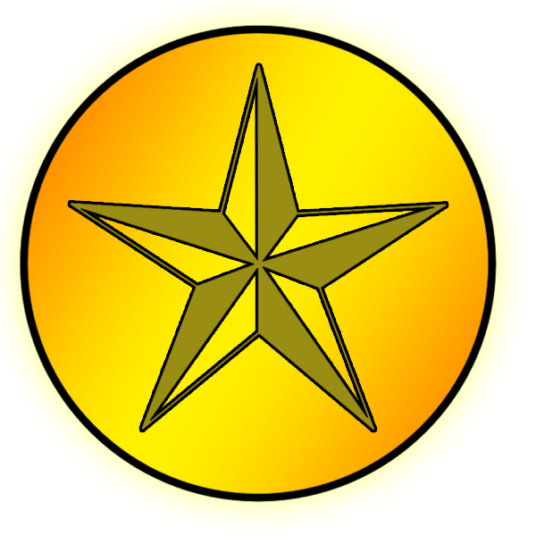 5 Out Of 5 Stars - Decal (600x600)