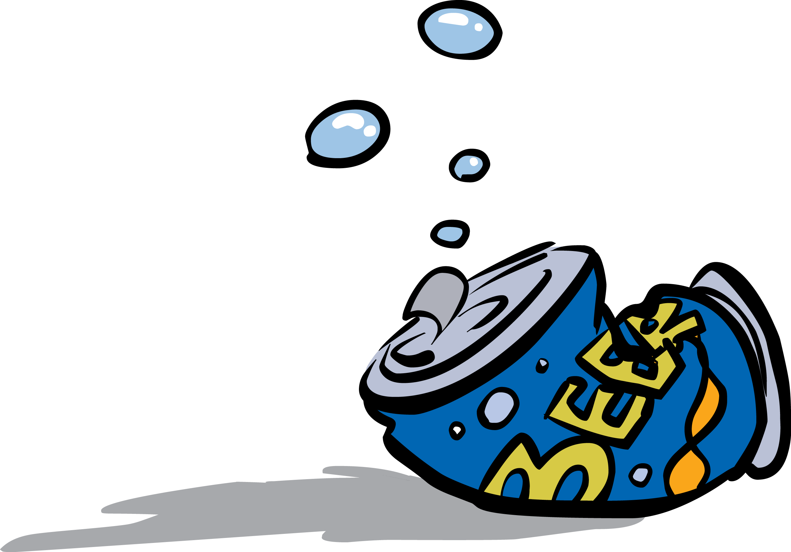 Cartoon Beer Cans Png (2532x1766)