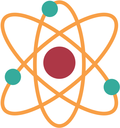 Atom And Molecule Icon - Atome Dessin (550x550)