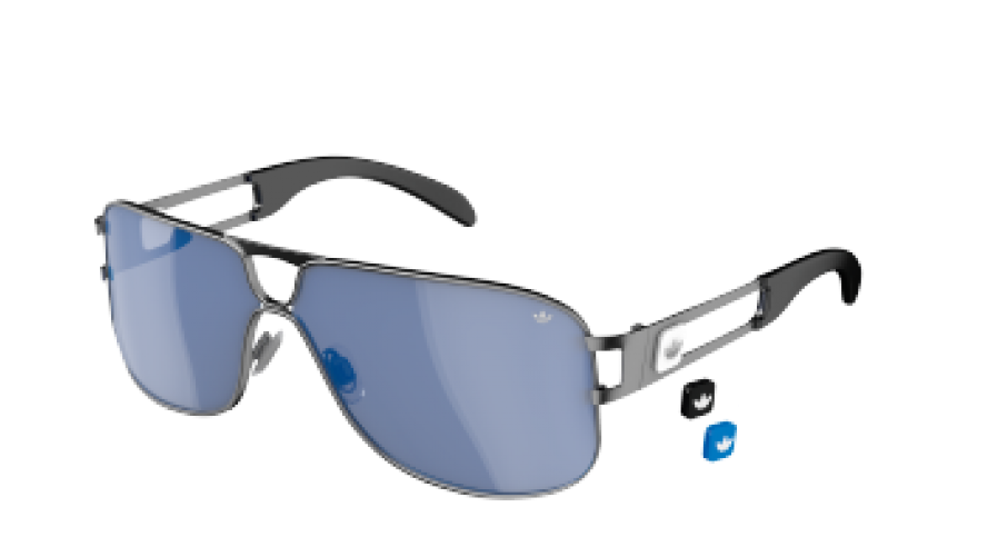 Adidas Ah37 Conductor Lo - Adidas Ah36 Conductor Hi Sunglasses Color 6052 Shiny (1000x500)