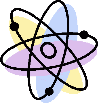 Elegant Atom Clipart References Kinetic Energy - Atoms Elements And Compounds (344x362)
