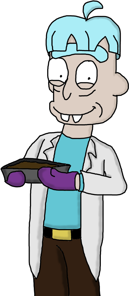 Ovenless Brownies By Jeremy The Blockhead - Cartoon (700x1000)