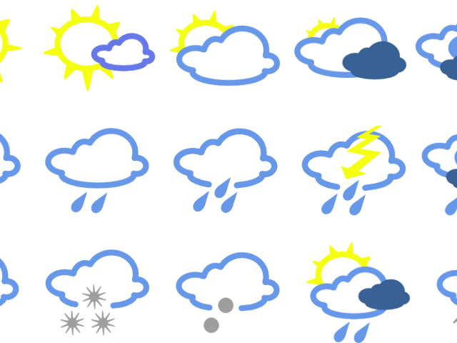 Weather Symbols Pictures - Weather Symbols (640x480)