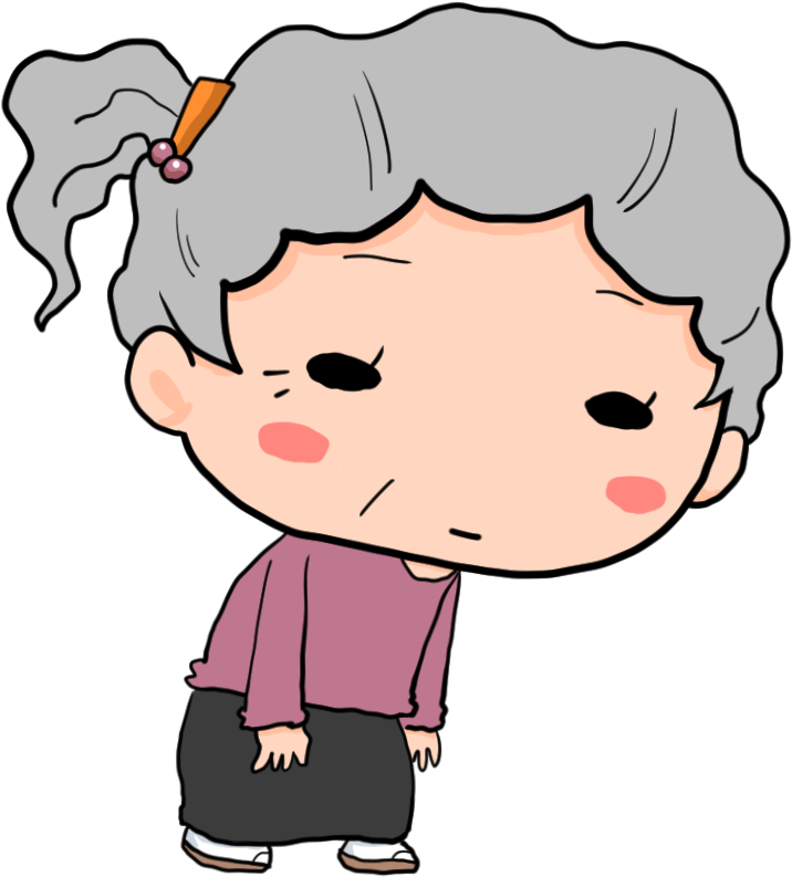 Woman Grandmother Clip Art - Wandering (800x800)