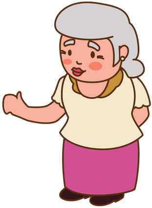 Grandmother Png Hd - Cartoon (500x500)