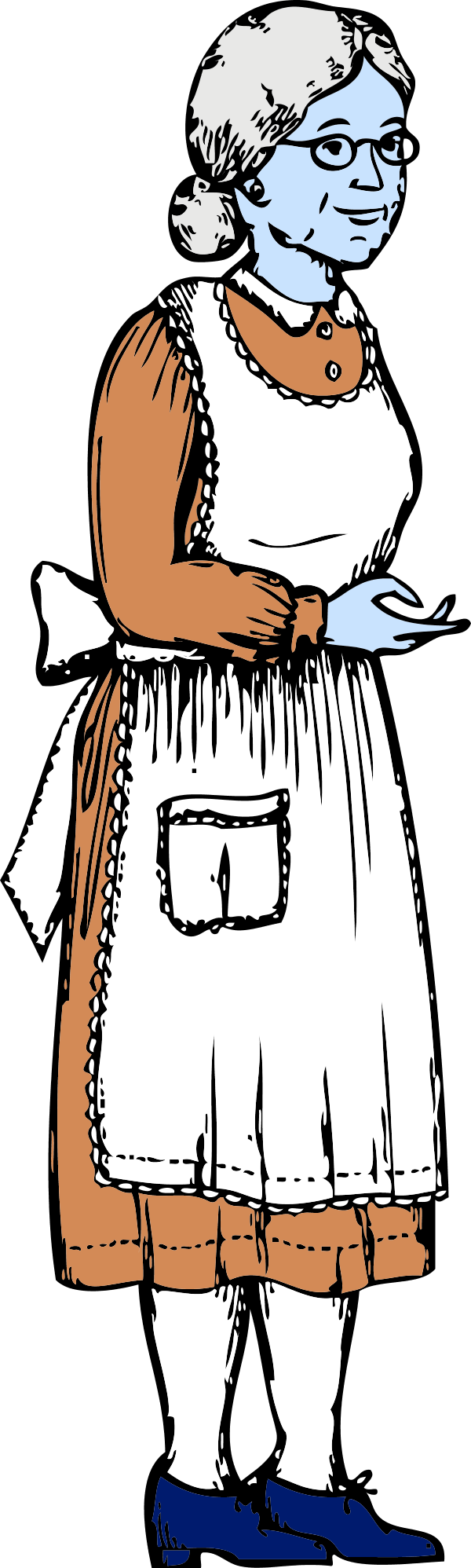 Grandma Clipart - Grandma Clip Art (600x1996)