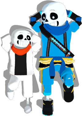 (dimes Sans(my Au) Meets Goth Sans) By Waredragon - Cartoon (512x384)