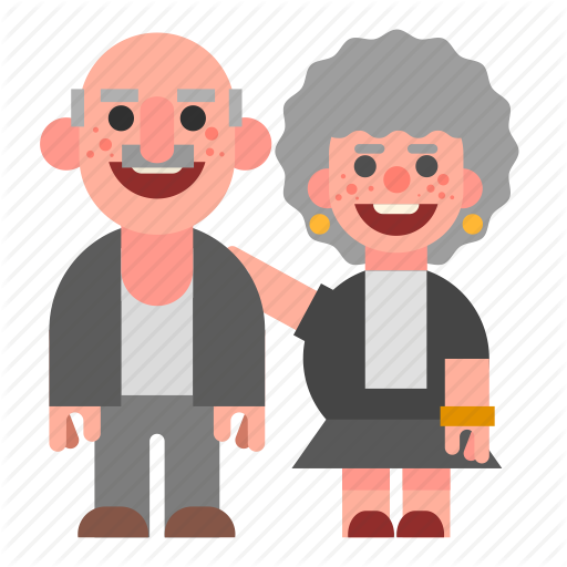 Grandpa Grandma Free Icon - Woman (512x512)