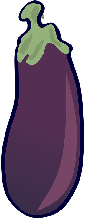 Eggplant White Cliparts 5, Buy Clip Art - Eggplant Clip Art (360x720)