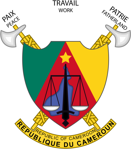» Biography Icccasu Ii-yaoundé - Cameroon Coat Of Arms (1200x1360)