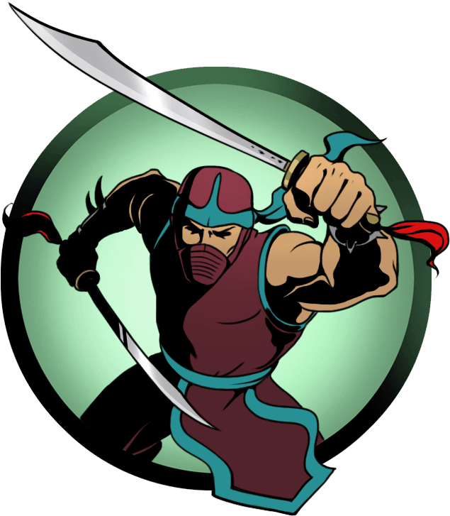 Ninja Man Chinese Sabers - Ninja Shadow Fight Shin (950x950)