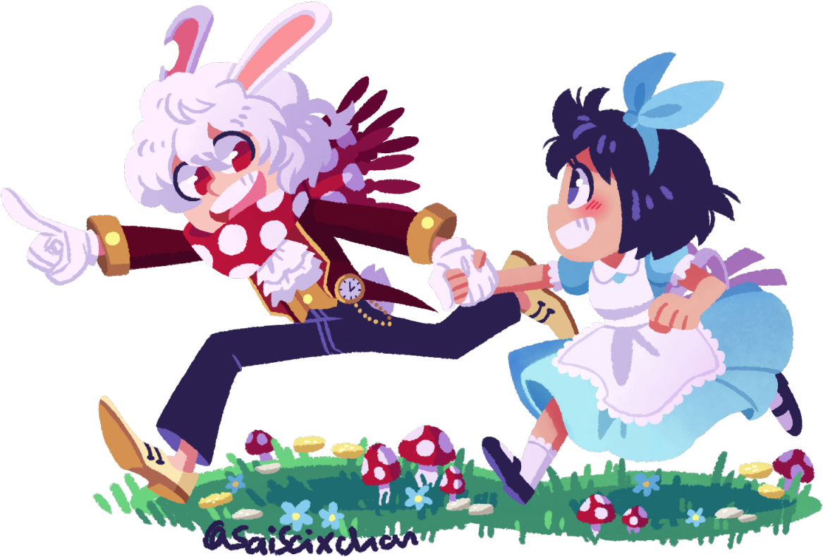 ““oumagadoki In Wonderland ” [on Twitter] I Was Sorta - Cartoon (1280x880)