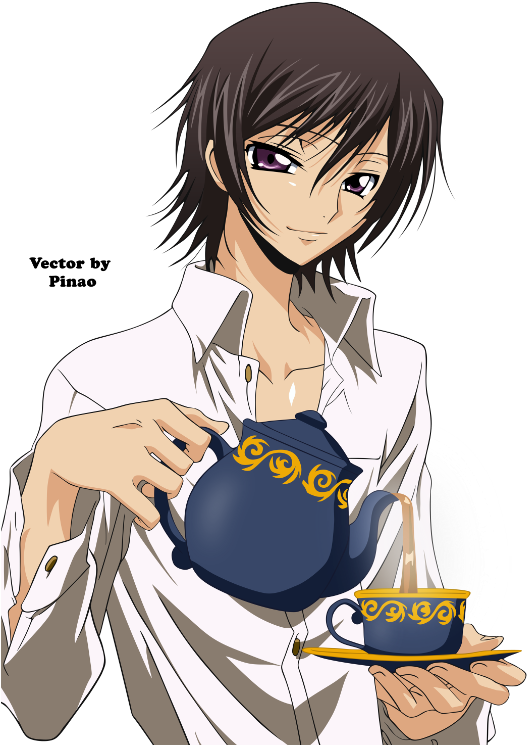 （笑） － 代号geass - Lelouch Vi Britannia Quote Evil (538x758)