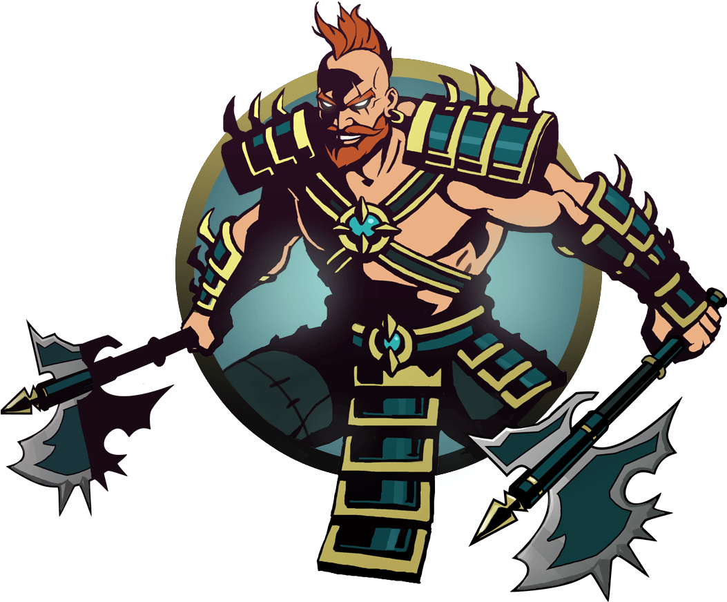 Man Axes 3 - Shadow Fight 3 Para Dibujar (1112x1112)