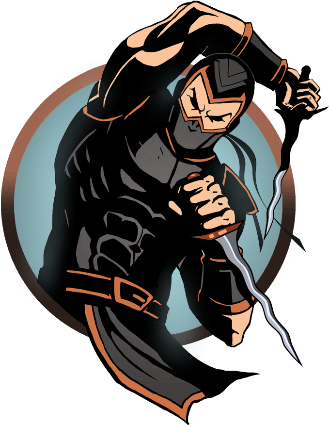 Ninja Man Keris - Shadow Fight 2 Ninja Characters (950x950)