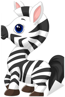 Dibujo Animado De Una Cebra (400x400)