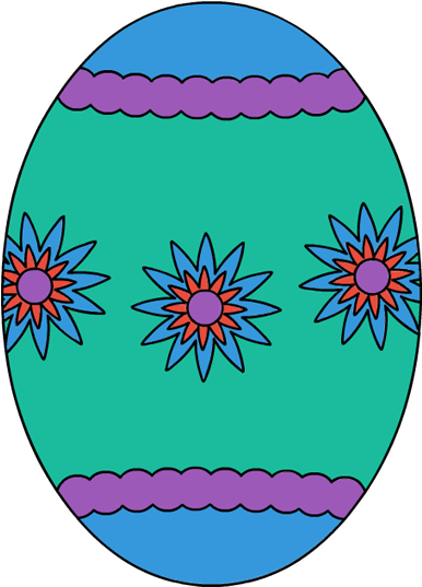 Easter Clip Art Egg Design Decoration Celebration Joy - Circle (600x630)