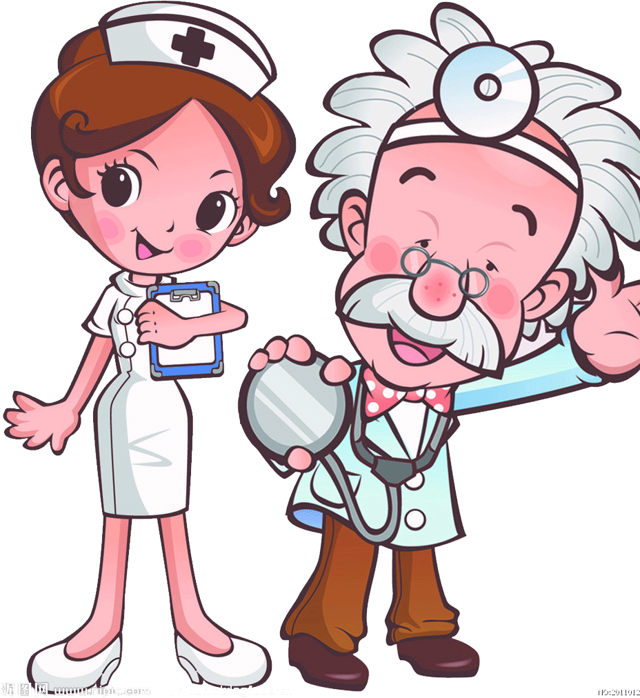 Physician Cartoon Nurse - 卡通 护士 (928x1012)