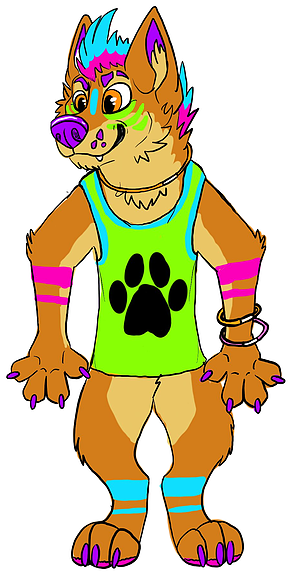 Meet Our Mascot - Cartoon (300x587)