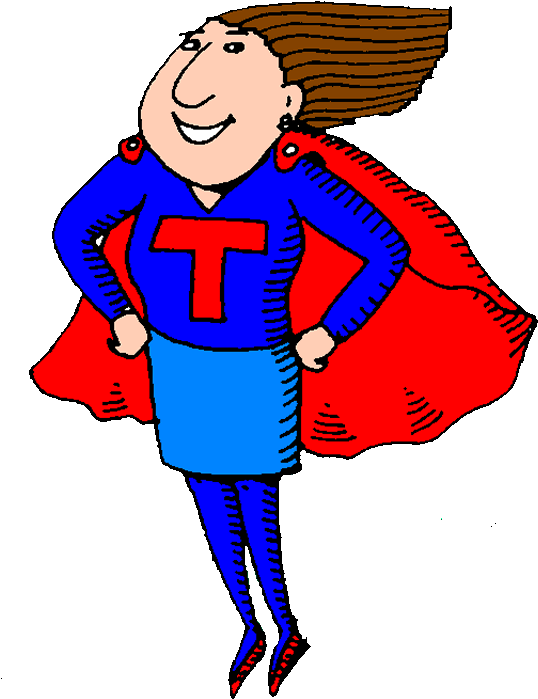 Good Teacher Clip Art (550x775)