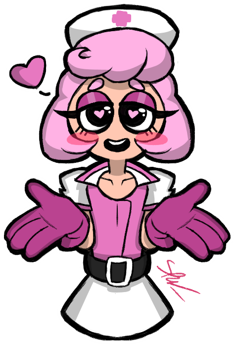 Nurse Boy By Partyonhat - Cartoon (532x752)