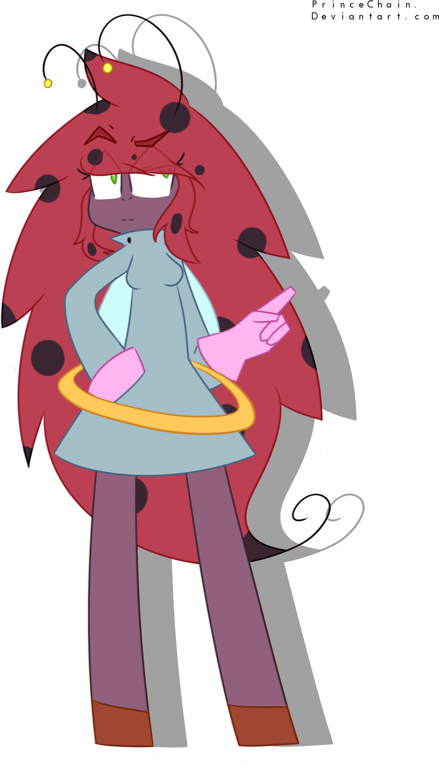 Janet By Princechain Janet By Princechain - Cartoon (1963x2995)