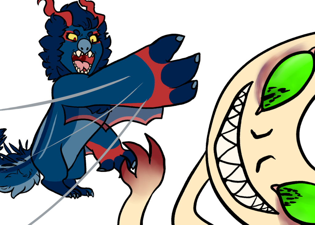 He Attac And Protec By Lorespinner - Cartoon (1024x731)