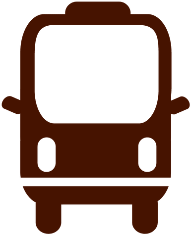 Bus Truck Transport Icon Transparent Png - Bus Icon Vector Round Trip (512x512)