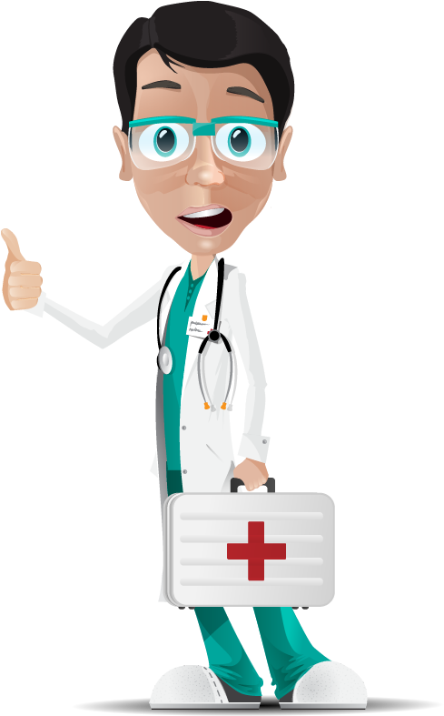Happy Doctor - “ - Happy Doctor Png (565x789)