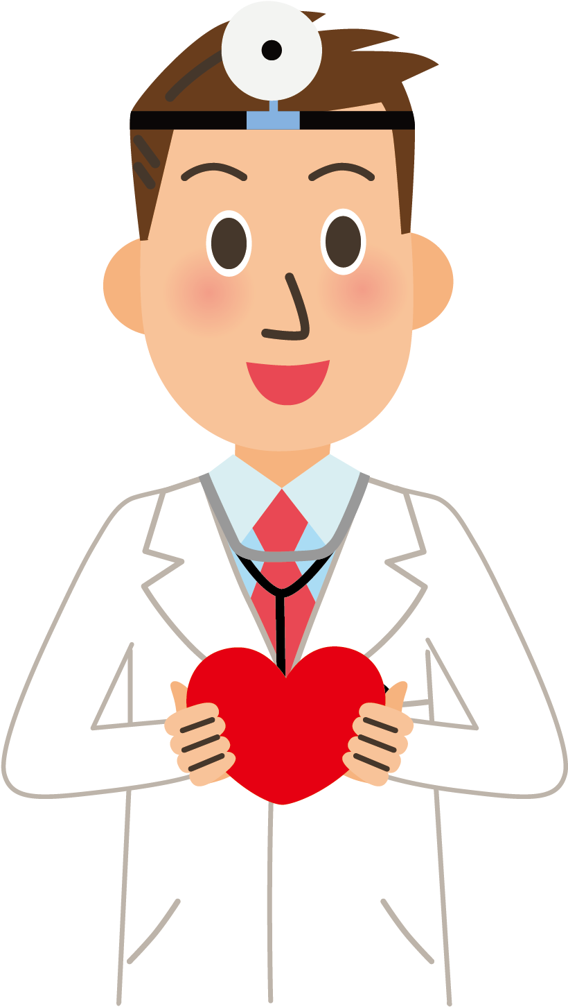 Physician Nursing Nurse Patient Clip Art - 卡通 醫生 (988x1663)
