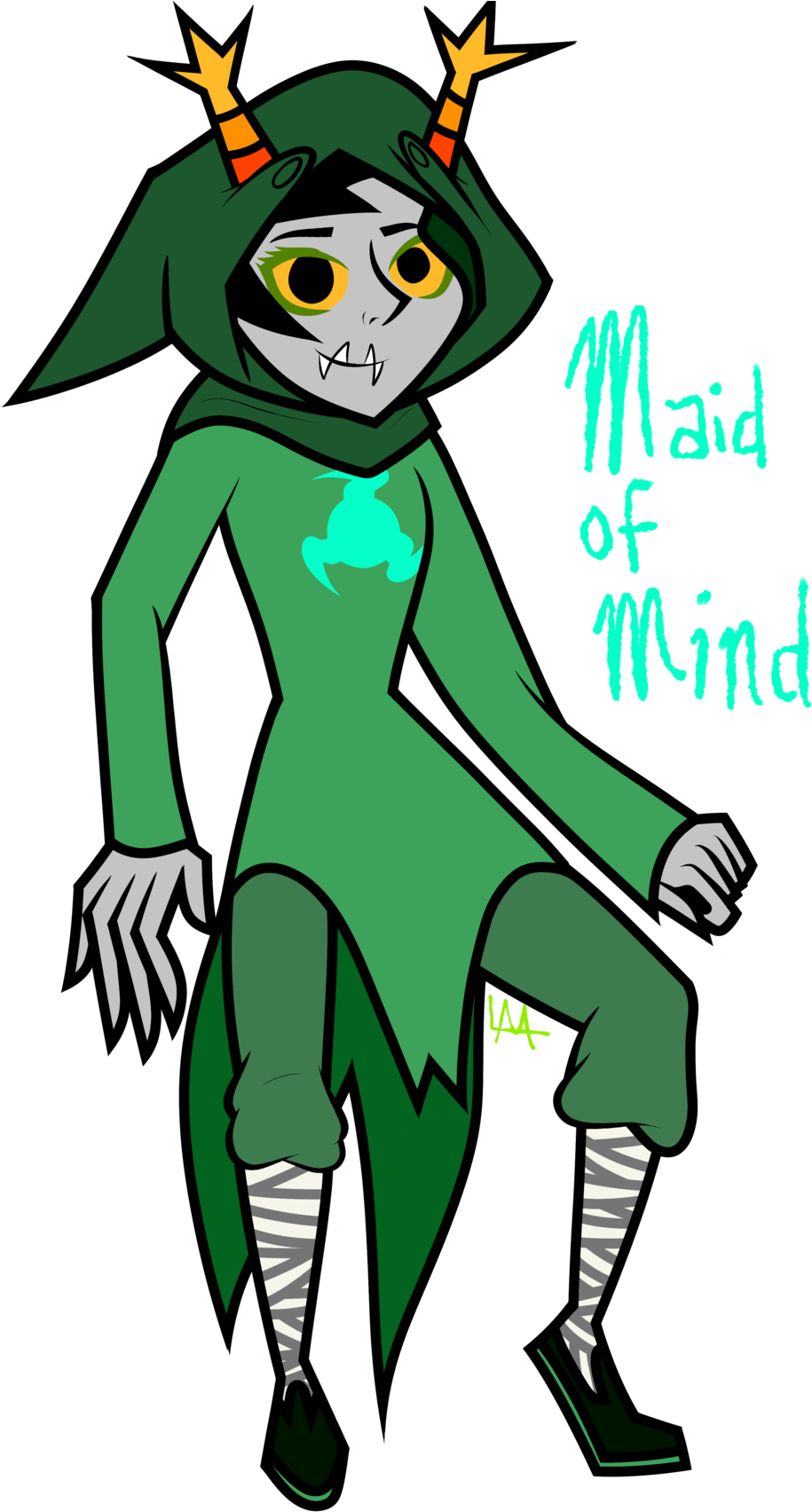 Maedis Artfex- Maid Of Mind By Ecstaticradish - Cartoon (1024x1707)