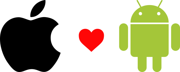 Apple Loves Android - Book Of Free Android Apps Ebook (600x240)