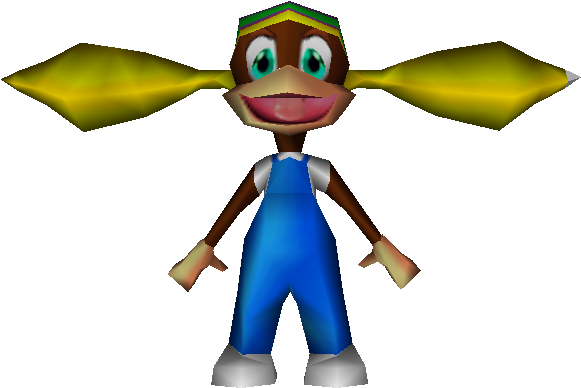 Nintendo 64 Donkey Kong 64 Tiny Kong Multiplayer The - Donkey Kong 64 Tiny Kong (750x650)