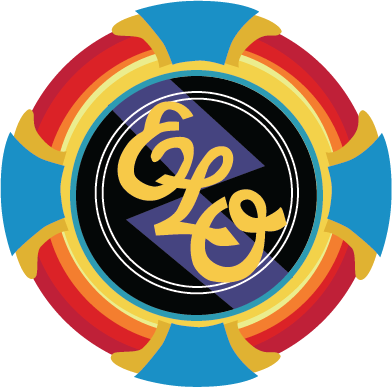 Elo - Electric Light Orchestra Png Logo (392x387)