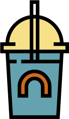 Make Your Own Smoothies Any Flavor & Any 3 Toppings - Drink And Food Icon Transparent (500x500)