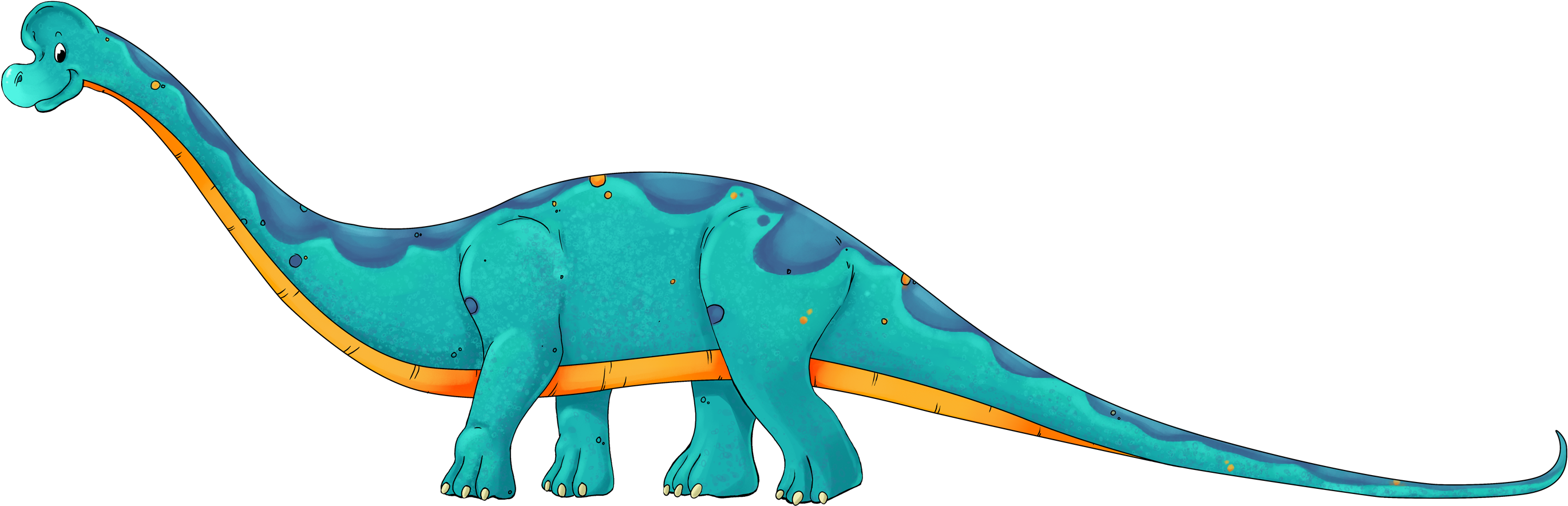 Dinosaurs - Brachiosaurus (2800x984)