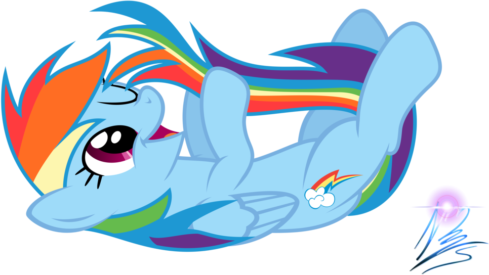 Rainbow Dash Applejack Fluttershy Mammal Vertebrate - Horse (1280x869)
