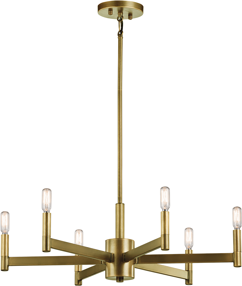 Cool Kichler Erzo Light Chandelier In Satin Nickel - Kichler 43859nbr (1200x1200)